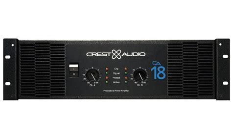 Crest Audio Ca Amplificador De Potencia Plaza Music Per