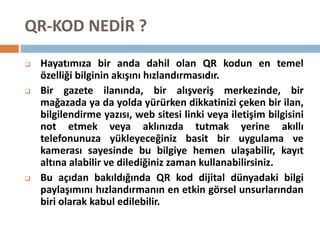 Qr Kod Nedir Ppt