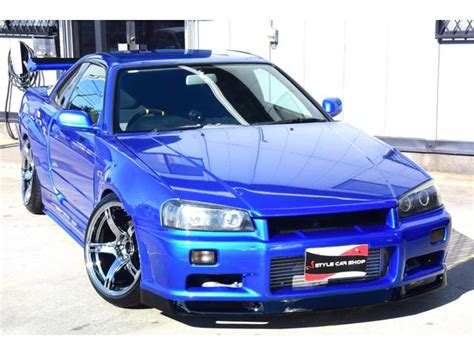 NISSAN SKYLINE 25GT TURBO 2001 BLUE M 94858 Km Details