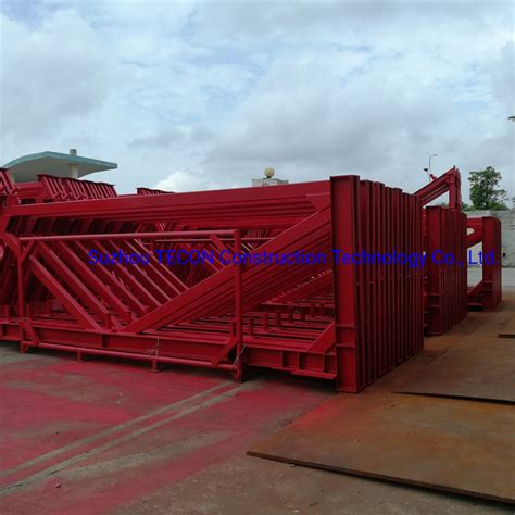 Tecon Single Side Climbing Bracket Formwork System For Subway