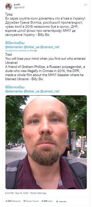 Billy Six On Twitter Aggressive Ukrainer Schimpfen Auf Twitter Gegen