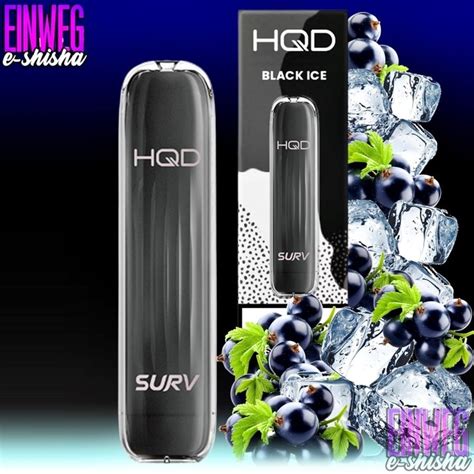 Hqd Surv Blackberry Ice E Shisha Z Ge Nikotin Mg