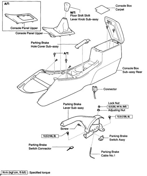 Toyota Tacoma Parking Brake Cable Adjustment