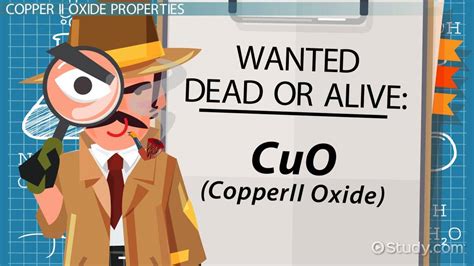 Copper II Oxide | Formula, Properties & Structure - Lesson | Study.com