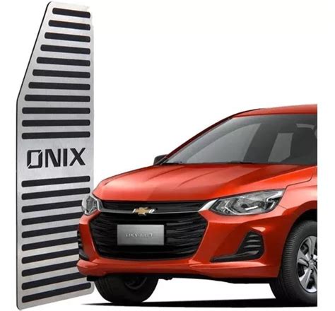 Descanso De Pé Aço Inox Premium Novo Onix 2020 2021 Hatch