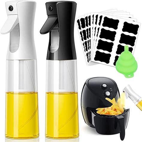 Okedar Spray Huile Cuisine 2 PCS Vaporisateur D Huile Vaporisateur