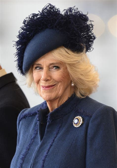 Photo Par Contre Du C T De La Reine Consort Camilla Parker Bowles