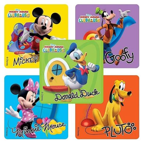 Smilemakers Mickey Mouse Clubhouse Stickers Stickers Per Pack