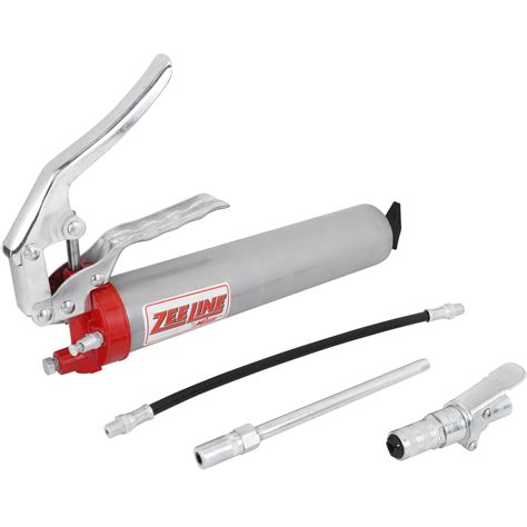 Zehd5 Lc 6000 Psi Heavy Duty Pistol Action Grease Gun Wlocking Gre