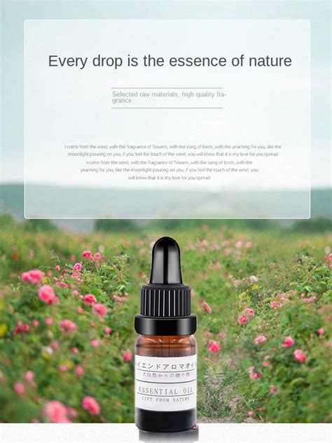 10ml Aromatherapy Essential Oil Water Soluble Relieves Fatigue Helps