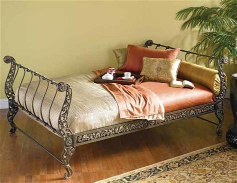 Victorian day bed. Love it. Want it. "Lyric Daybed." | Bedroom furniture, Iron bed, Furniture