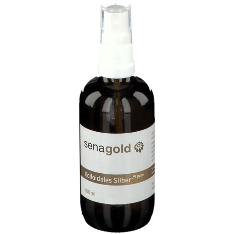 Senagold Kolloidales Silber Ppm Ml Shop Apotheke