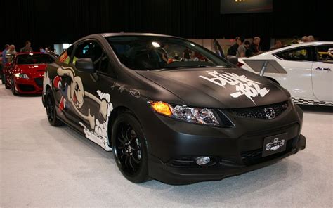 Modified Honda Civics