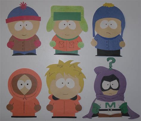 South Park Papercraft