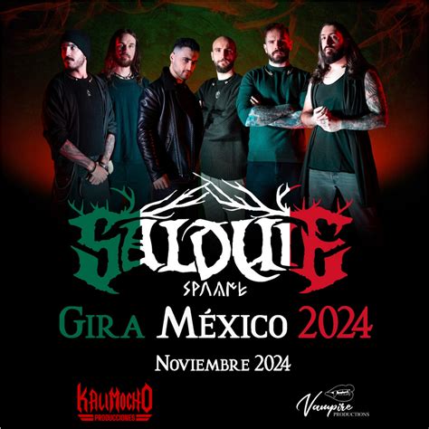 Salduie anuncia su primera gira por México FÉNIX METAL ROCK