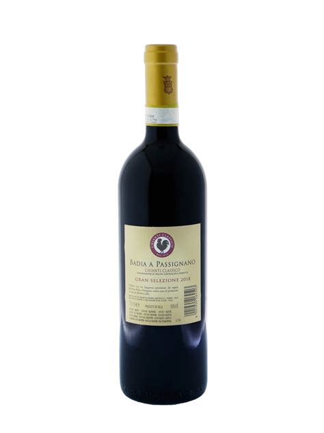 Antinori Badia Passignano Chianti Classico Gran Selezione 2018 The