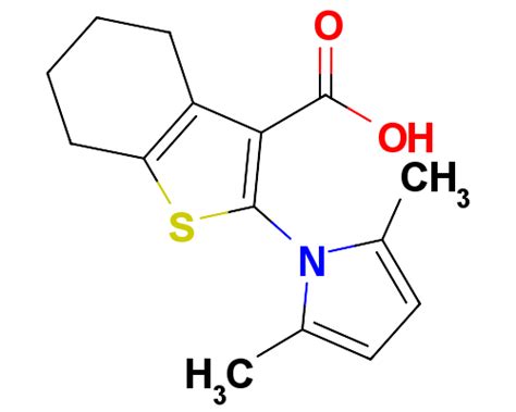 2 2 5 Dimethyl Pyrrol 1 Yl 4 5 6 7 Tetrahydro Benzo B Thiophene 3