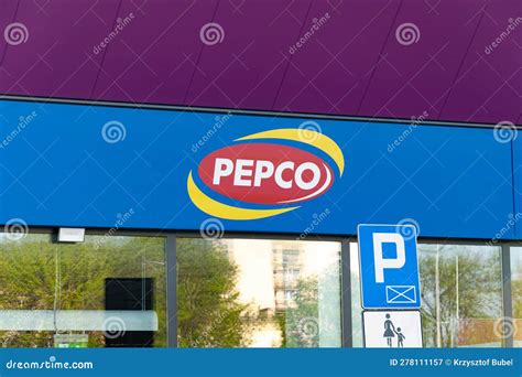 Pepco Brand Logo Sign On Modern Clothing Store In Druskininkai