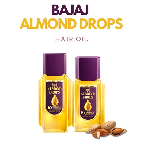 Bajaj Almond Drops Hair Oil Shopee Malaysia