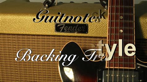 Blues Rock Backing Track Zz Top Style YouTube