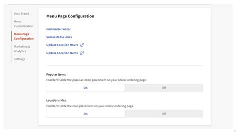 Customizing Your Toast Online Ordering Page