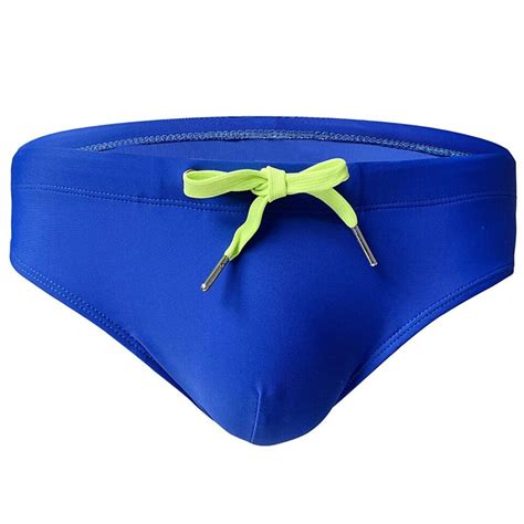 Hot Men Bikini Swim Briefs Swimsuit Smooth Low Waist Swimwear With U Convex Cup EBay