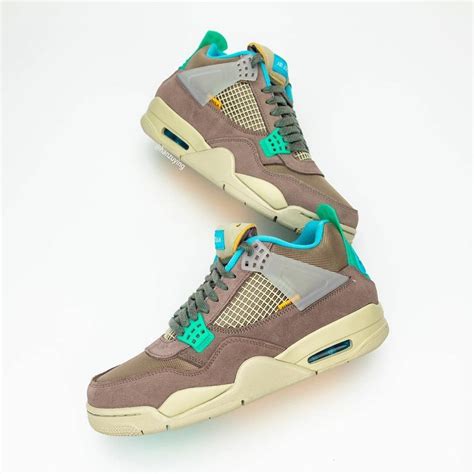 Union Air Jordan 4 Desert Moss Taupe Haze Release Date | Jordans Shoes ...