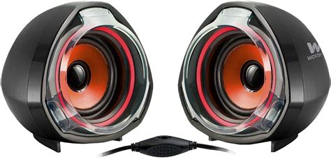 Altavoces Woxter Big Bass 70 Red 15W conexión 3 5mm mando control