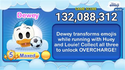 Disney Emoji Blitz DEWEY L5 Ducktales Exclusive Gold V57 YouTube