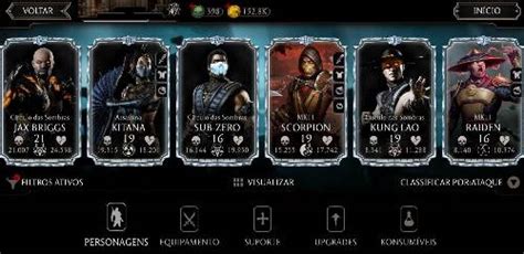 Conta De Mortal Kombat X Para Android Outros Jogos Ggmax