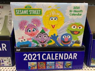 Muppet Stuff: Sesame Street 2021 Calendar!