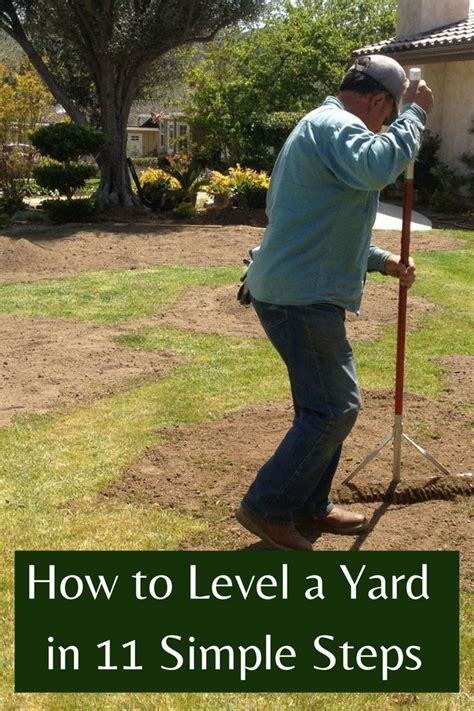 How To Level A Yard In 11 Simple Steps Sloped Yard Leveling Yard Sloped Backyard