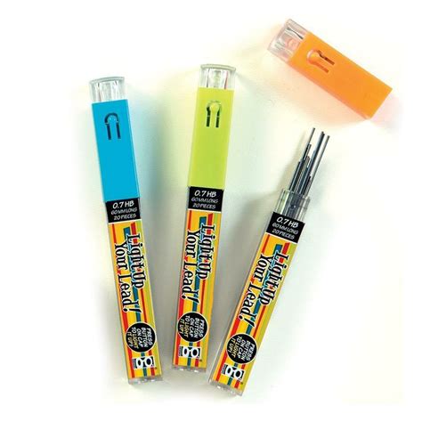 Light Up Your Lead 07 Mm Mechanical Pencil Refills Mechanical