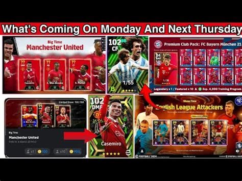 Big Update What S Coming On Monday And Next Thursday In Efootball