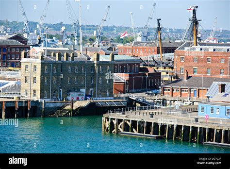 Narrow Entrance Forts Home To The Hms Victory Famous Sailing Battleship