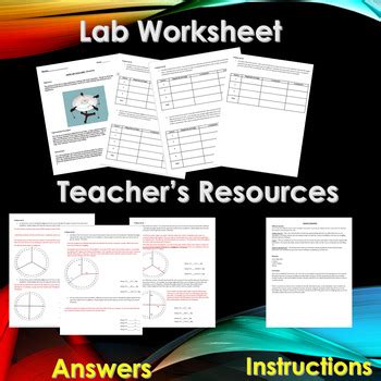 Vectors Lab Force Table Physics By Physics Burns Tpt