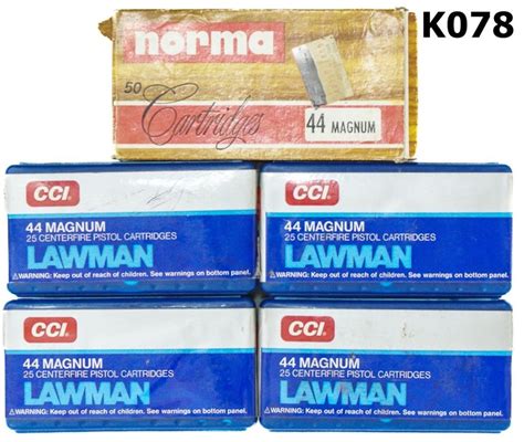 082a K078 44mag Mixed Ammunition X 150 Classic Arms