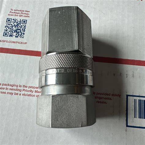 Swagelok Full Flow Stainless Quick Connect Coupler 1 NPT SS QF16 B