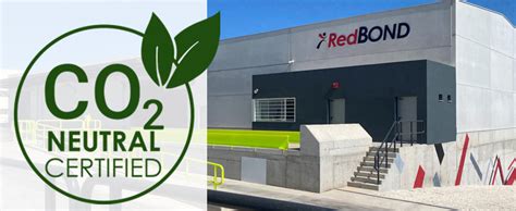 RedBOND First European Aluminium Composite Manufacturer CARBON NEUTRAL