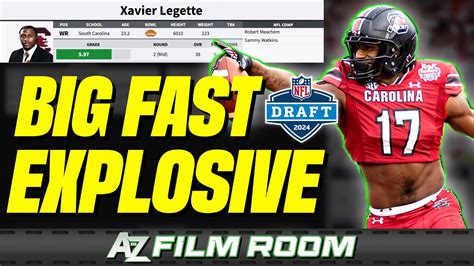 South Carolina Wr Xavier Legette 2024 Nfl Draft Scouting Report Nfl