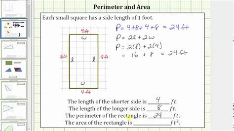 Area For A Rectangle