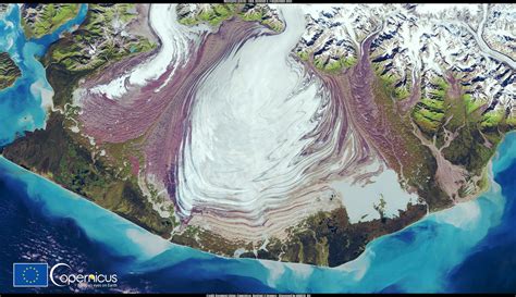 World's Largest Piedmont Glacier, world record in Alaska