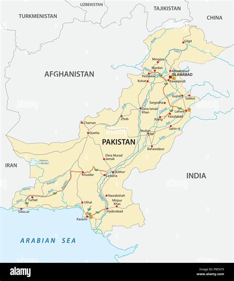 Map Of India Pakistan Border