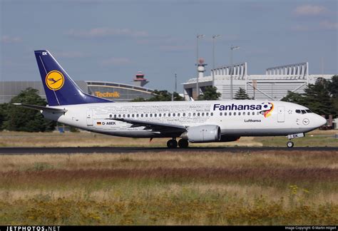 D ABEK Boeing 737 330 Lufthansa Martin Hilgert JetPhotos