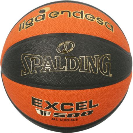 Ballon Basket Taille 7 ACB EXCEL TF 500 T7 SPALDING 77185Z