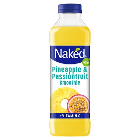 Naked Pineapple Passionfruit Smoothie Ml Smoothies Iceland Foods