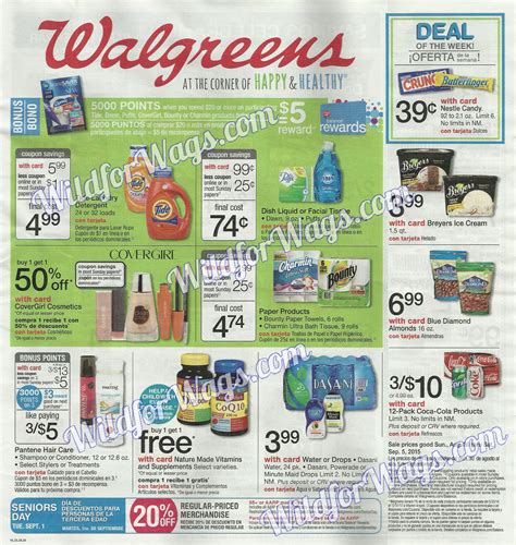 Sneak Peek – Walgreens Weekly Ad Scan 8-30