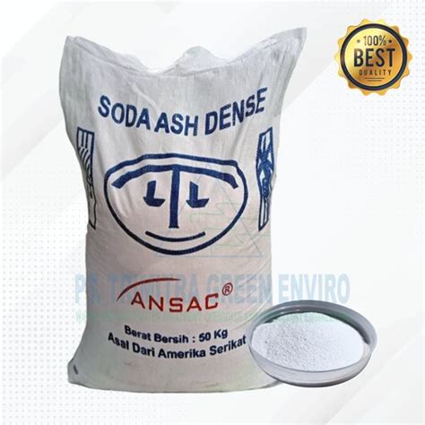 Jual Soda Ash Dense Natrium Karbonat Kimia Powder 50 Kg Bandung