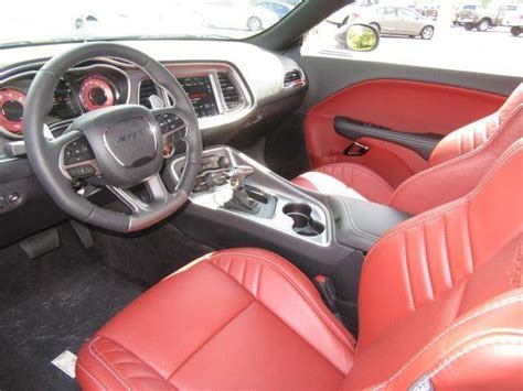 Demonic Red interior Hellcat sitting on dealer lot | SRT Hellcat Forum