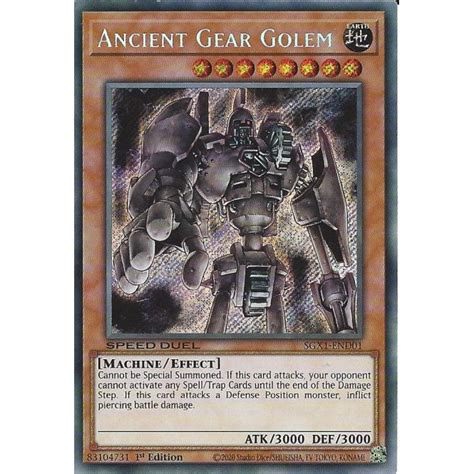 Ancient Gear Golem By